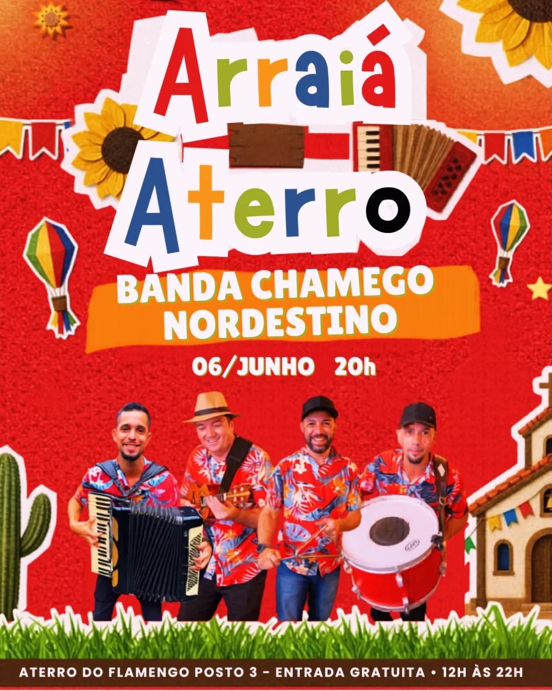 Flyer: Arraiá Aterro