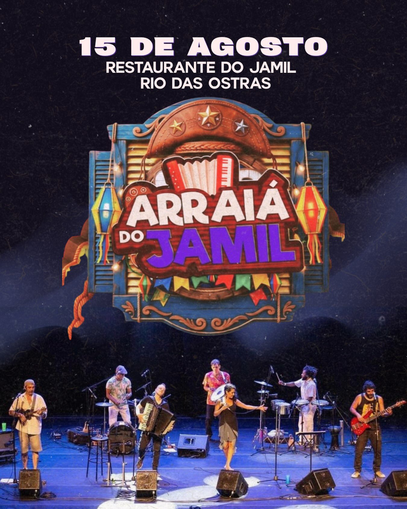 Flyer: Arraiá do Jamil