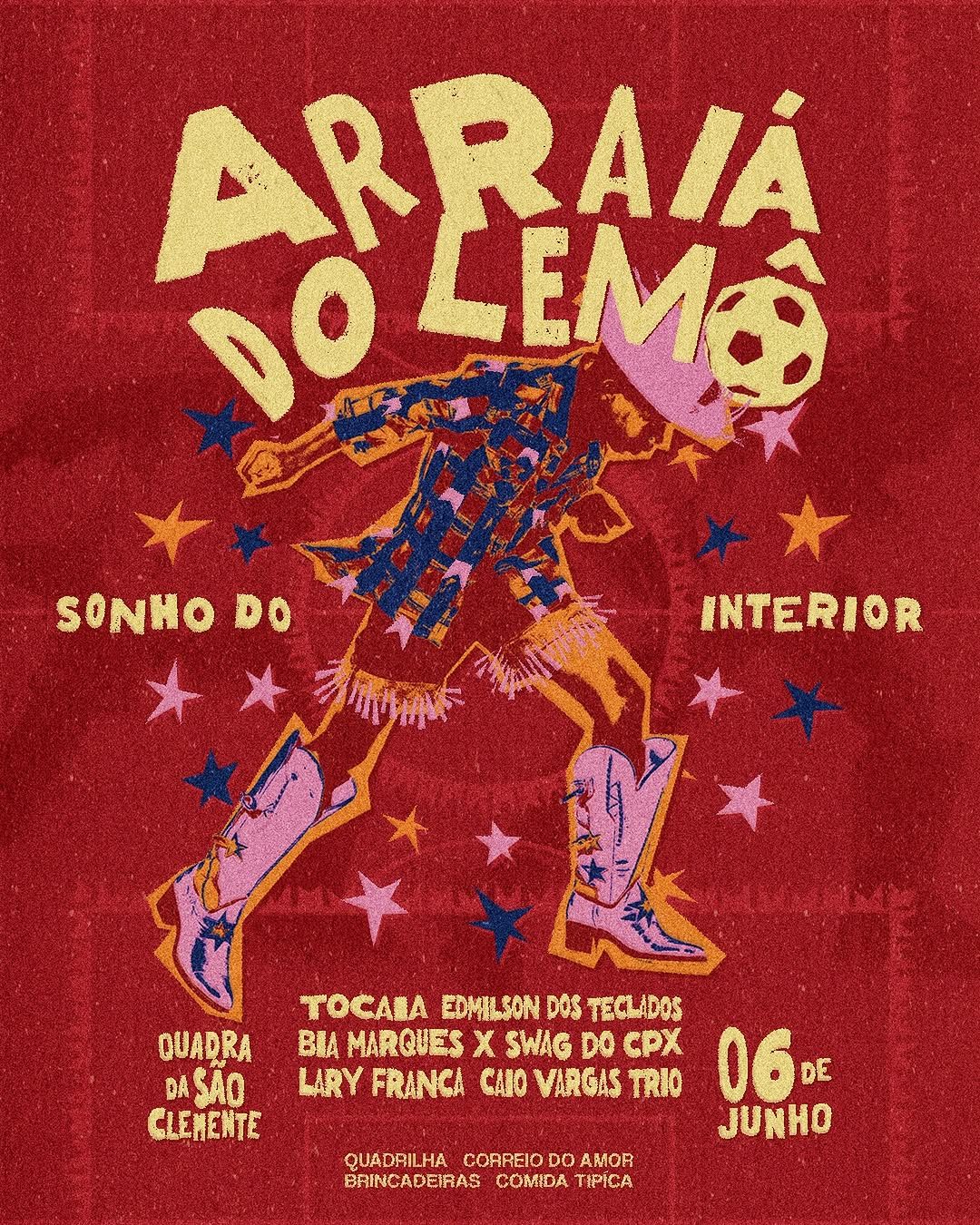 Flyer: Arraia do Lemô - Sonho do Inteiror