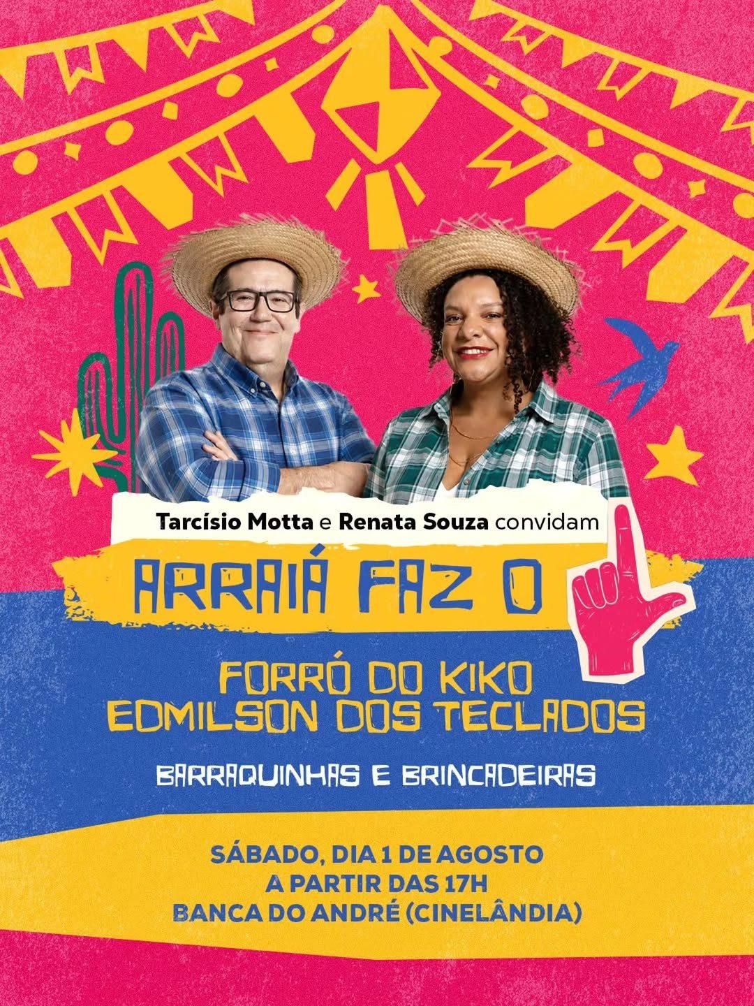 Flyer: Arraiá Faz o L