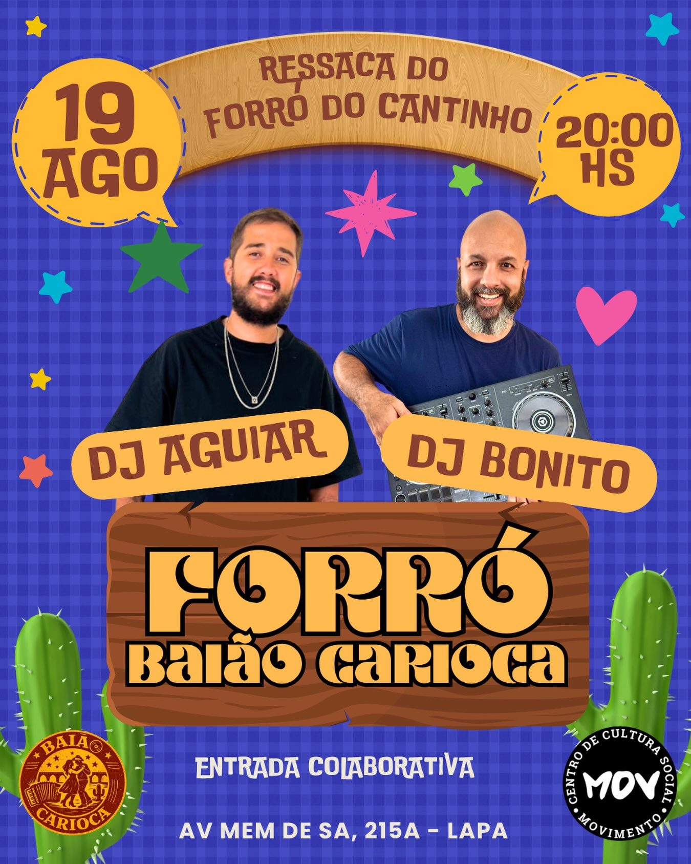 Flyer: Baião Carioca