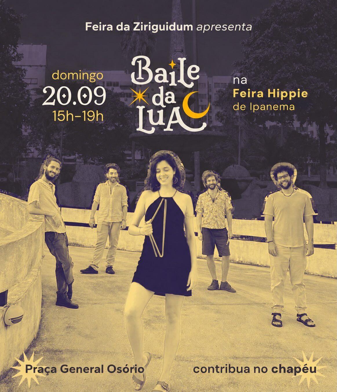 Flyer: Baile da Lua na Feira Ziriguidum