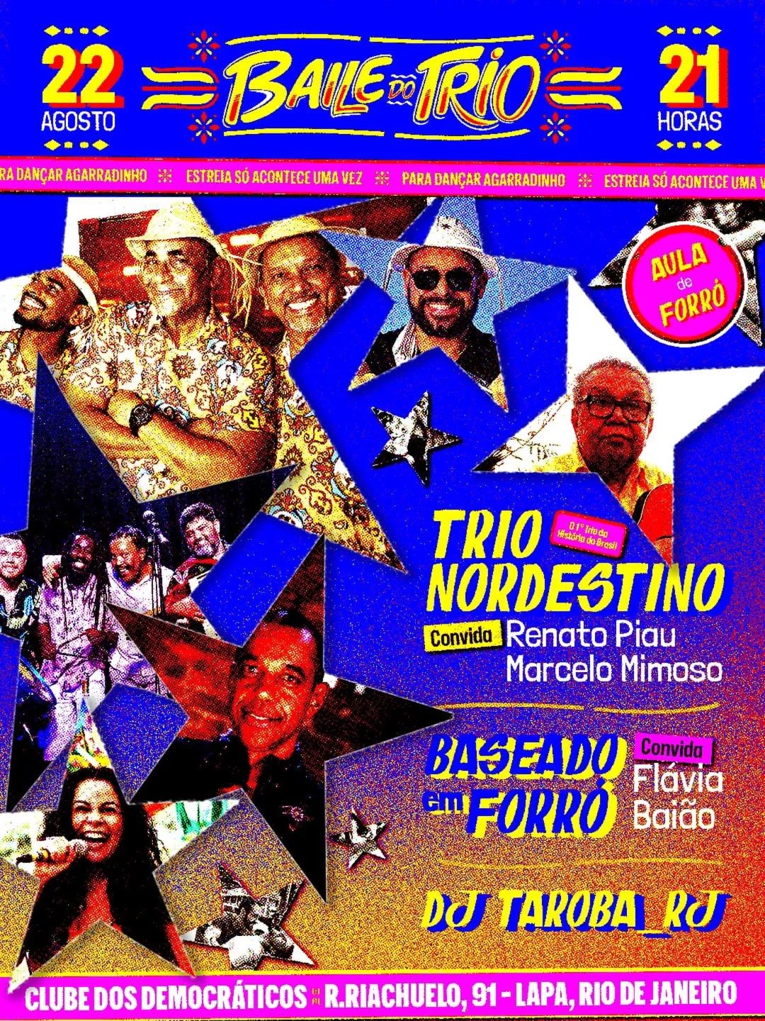 Flyer: Baile do Trio