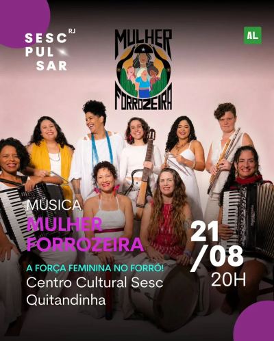 Mulher Forrozeira — baile de forró sem data fixa