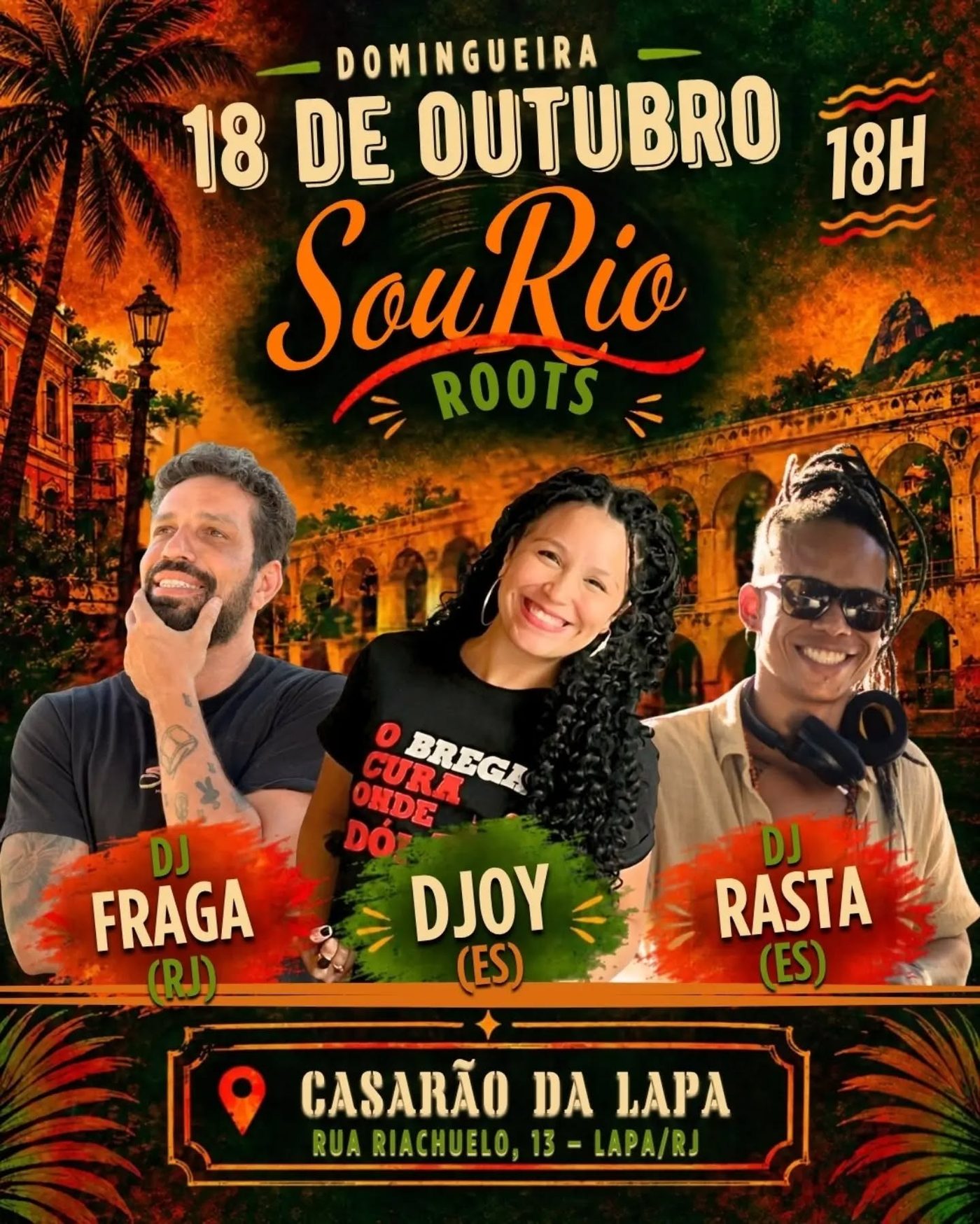 Flyer: Domingueira Sourio Roots