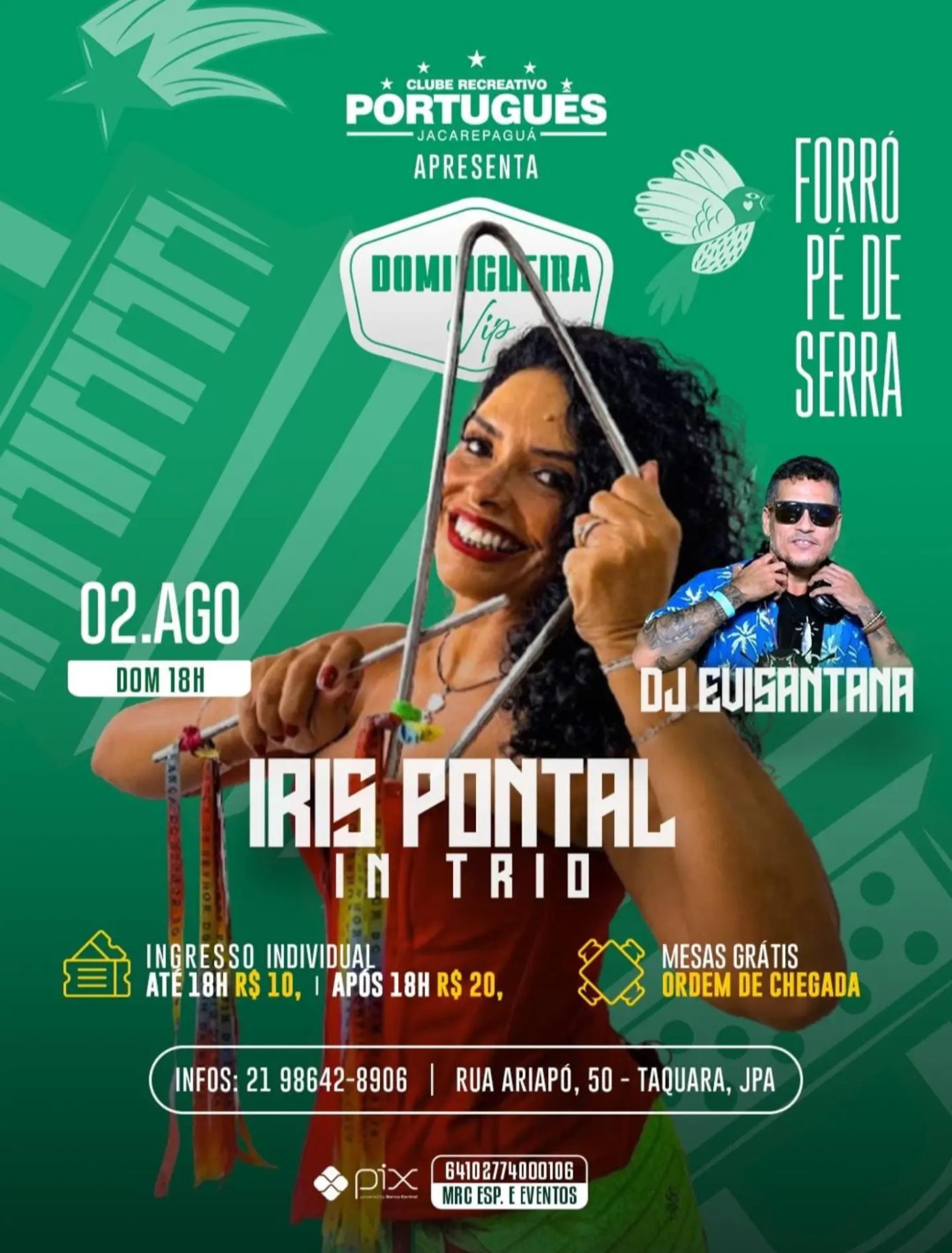 Flyer: Domingueira Vip