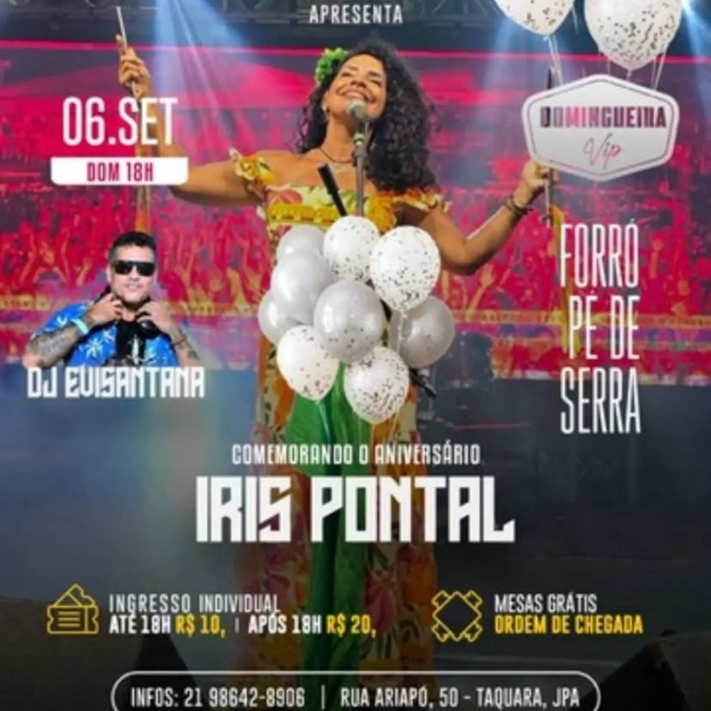 Flyer: Domingueira Vip Especial