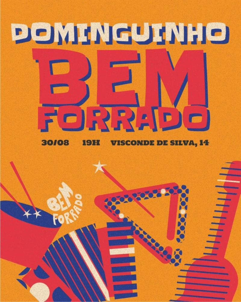 Dominguinho Bem Forrado — baile de forró em Botafogo