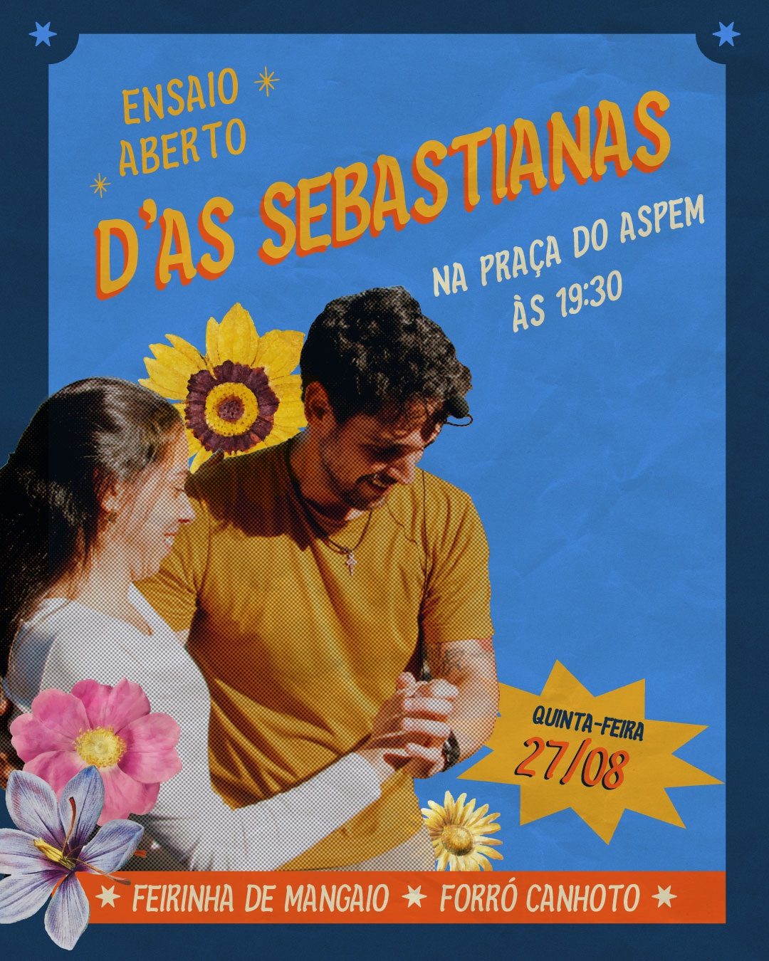 Flyer: Ensaio Aberto D'As Sebastianas