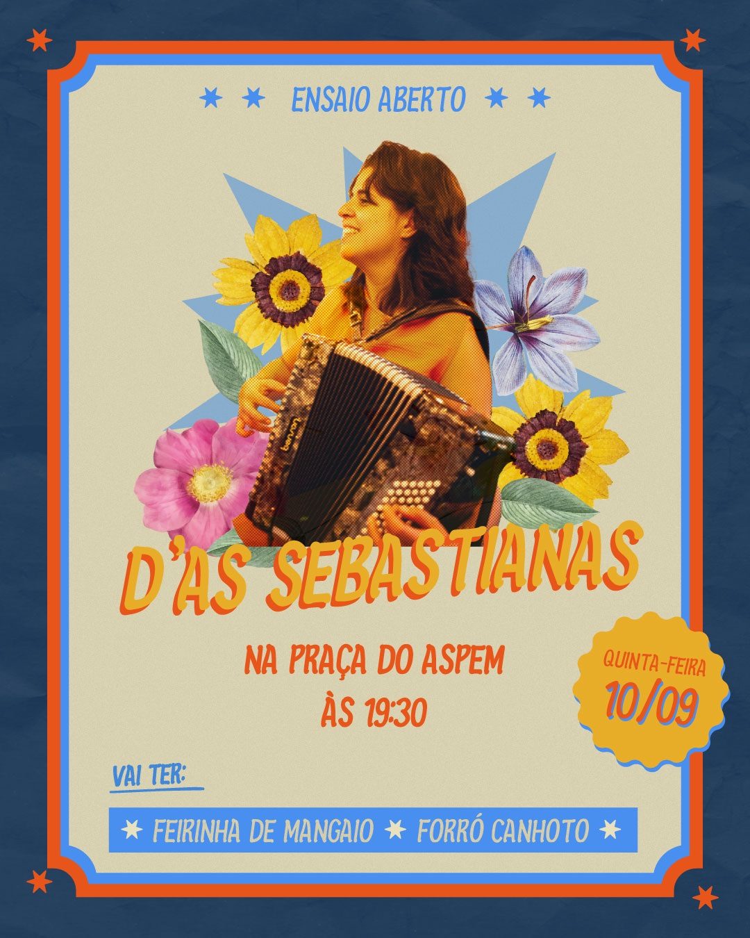 Flyer: Ensaio Aberto D'As Sebastianas