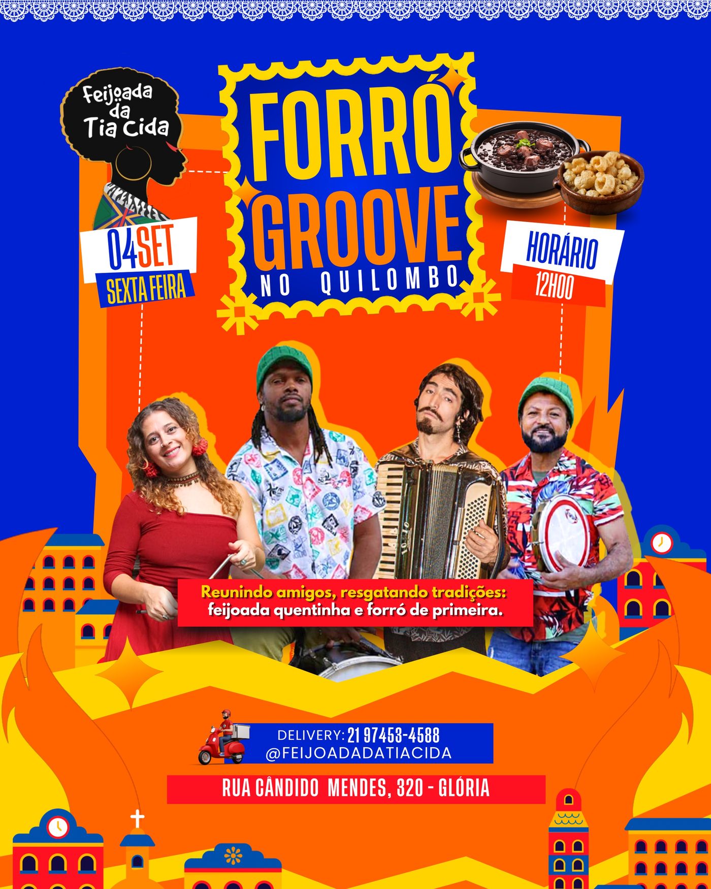 Flyer: Feijoada da Tia Cida