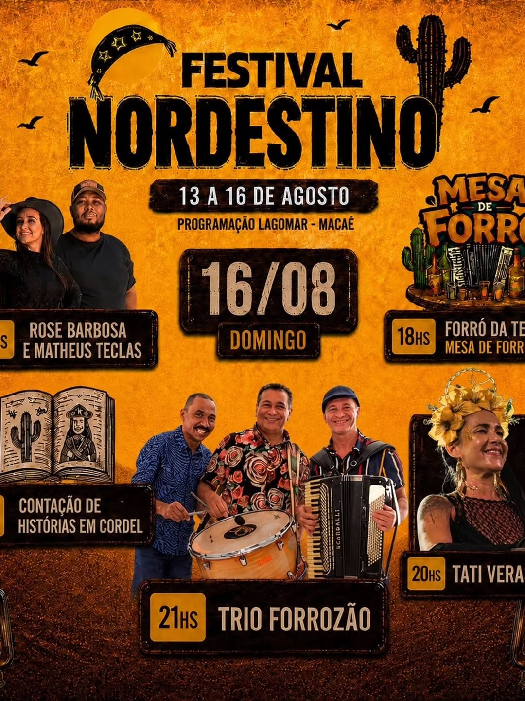 Flyer: Festival Nordestino