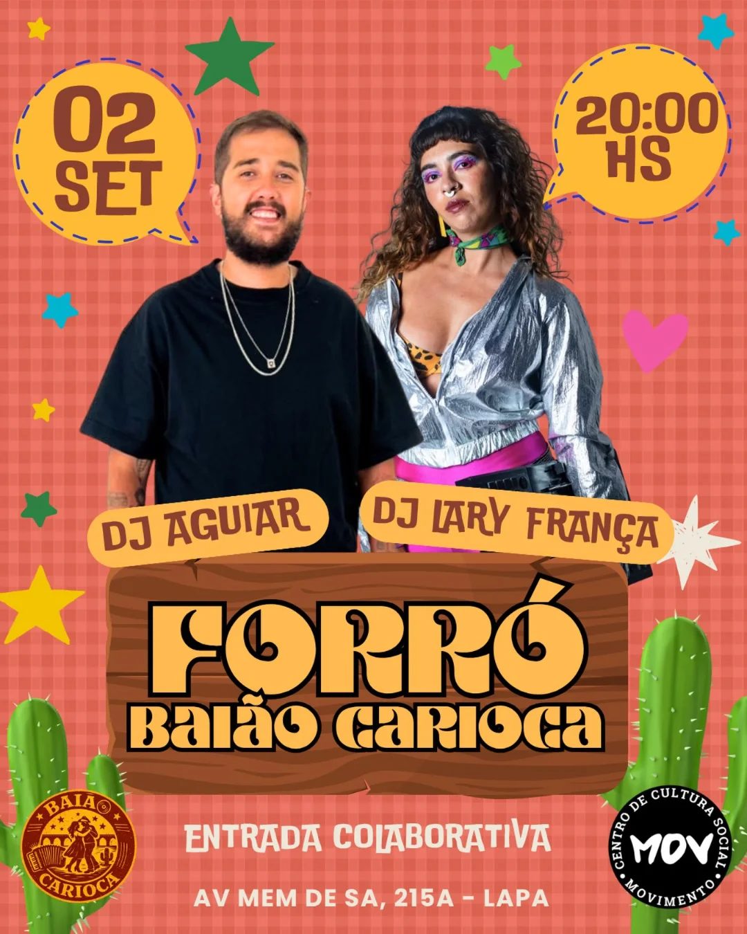 Flyer: Forró Baião Carioca