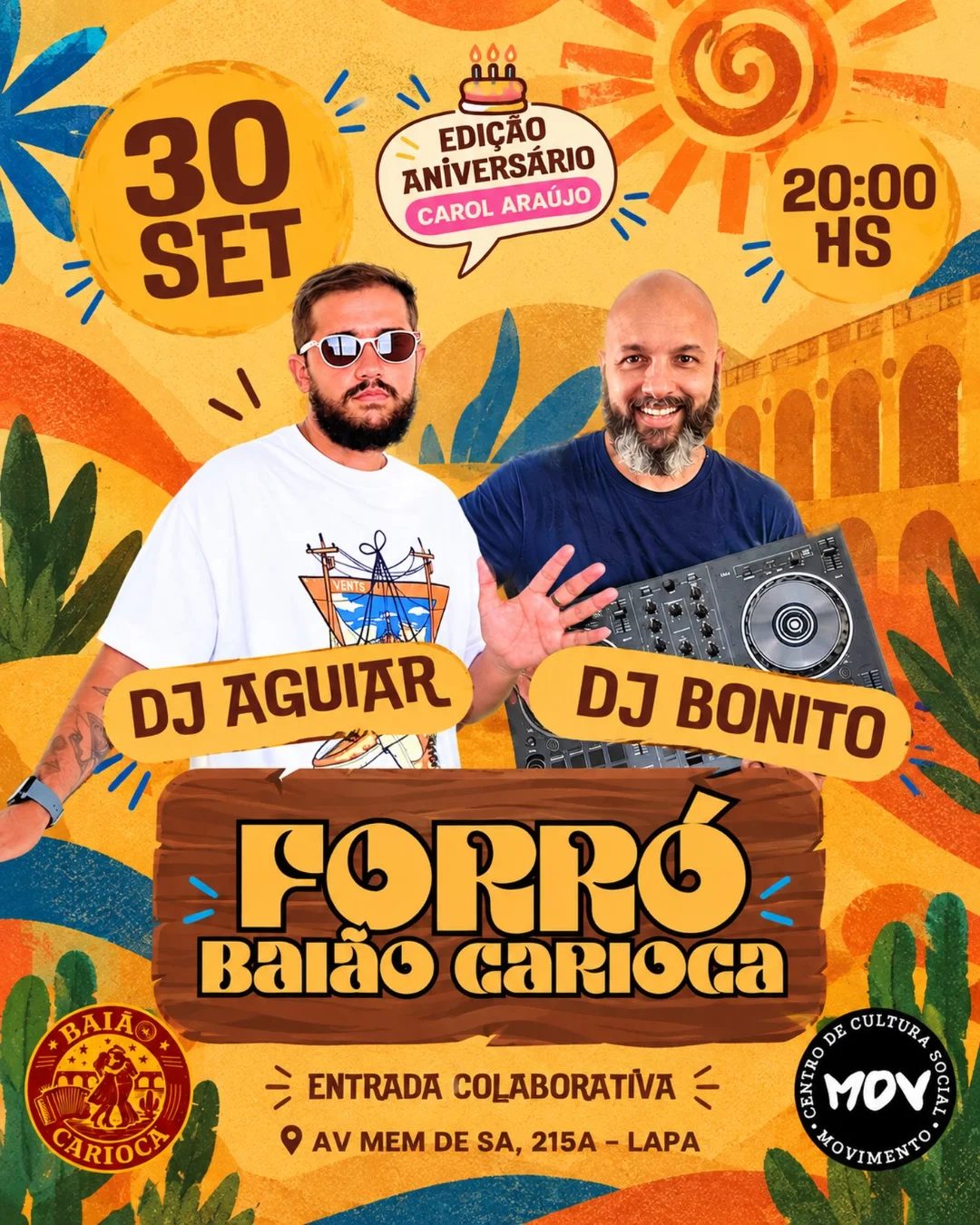 Flyer: Forró Baião Carioca