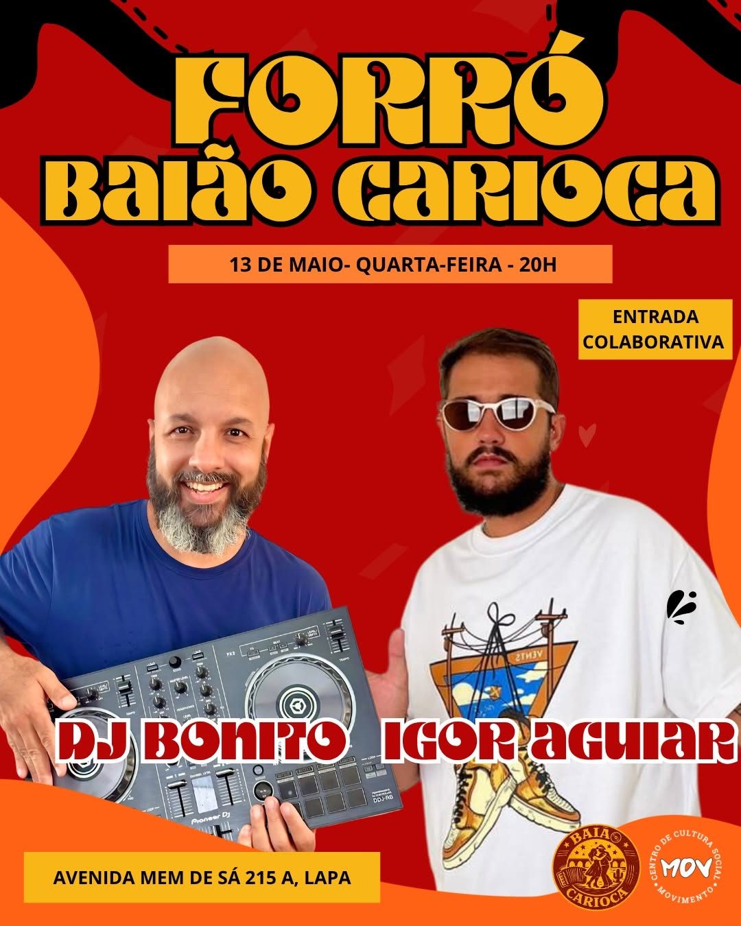 Flyer: Forró Baião Carioca