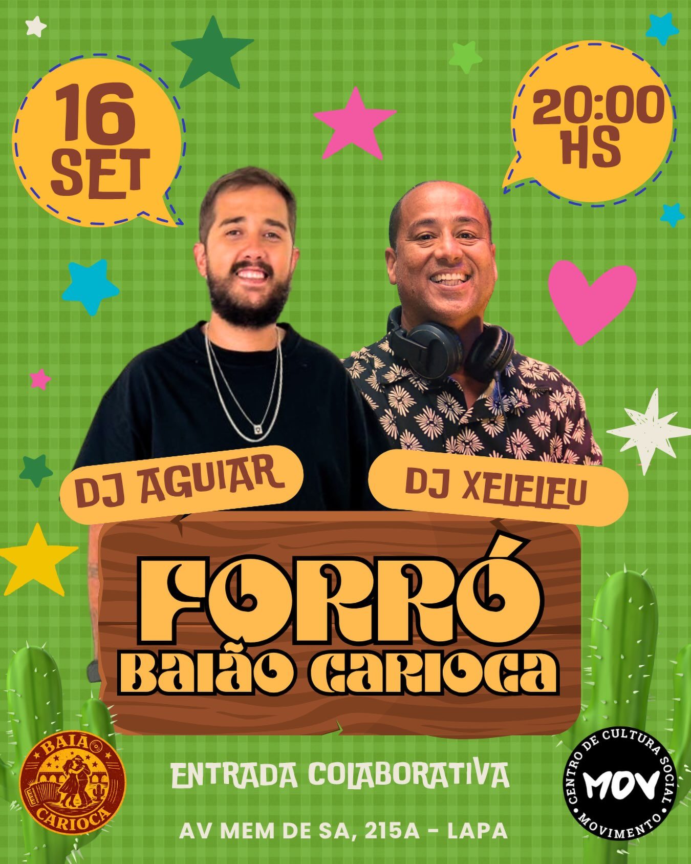 Flyer: Forró Baião Carioca
