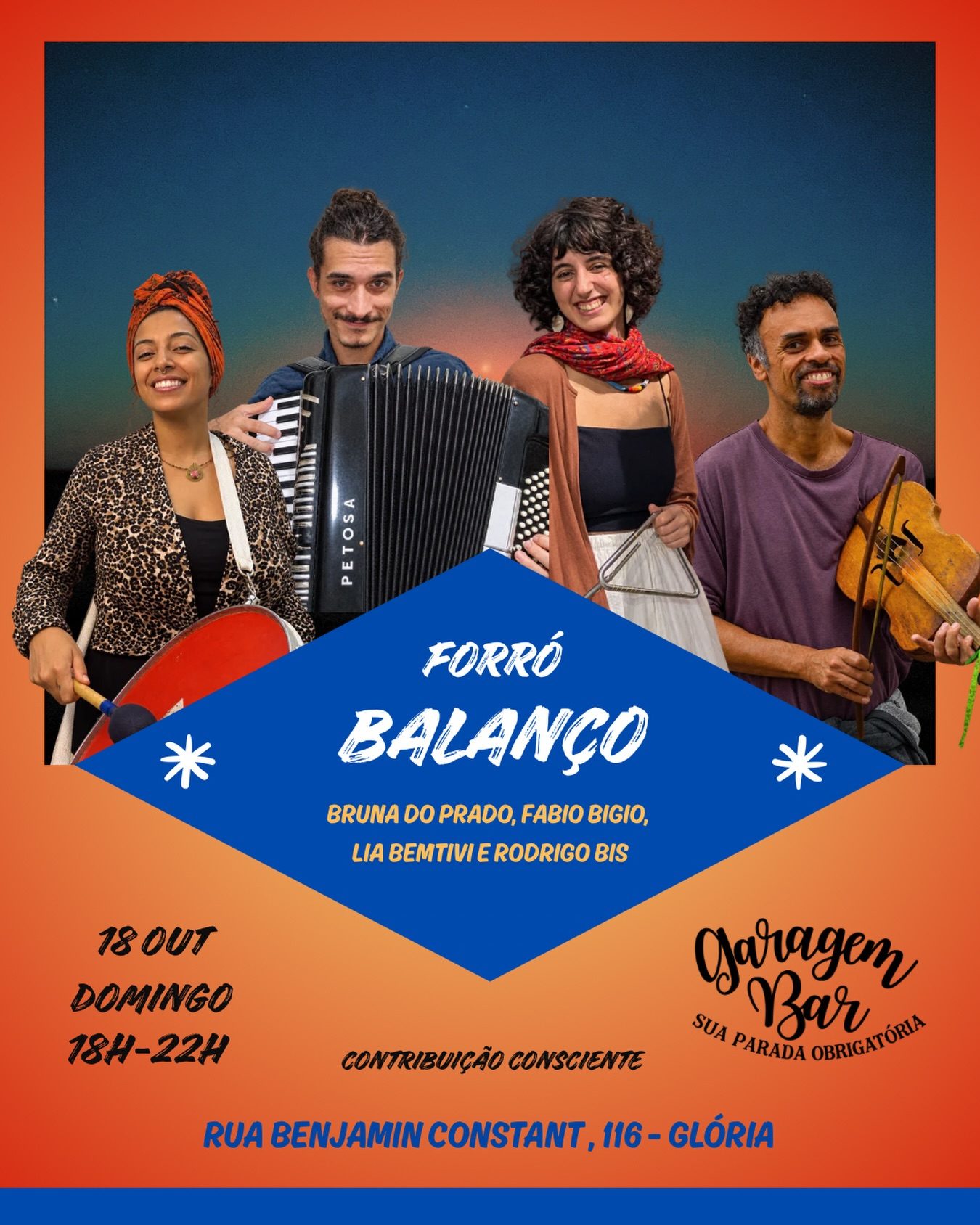 Flyer: Forró Balanço
