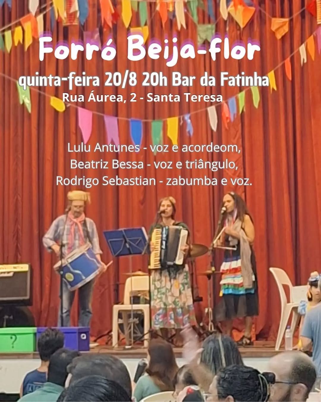 Flyer: Forró Beija-Flor