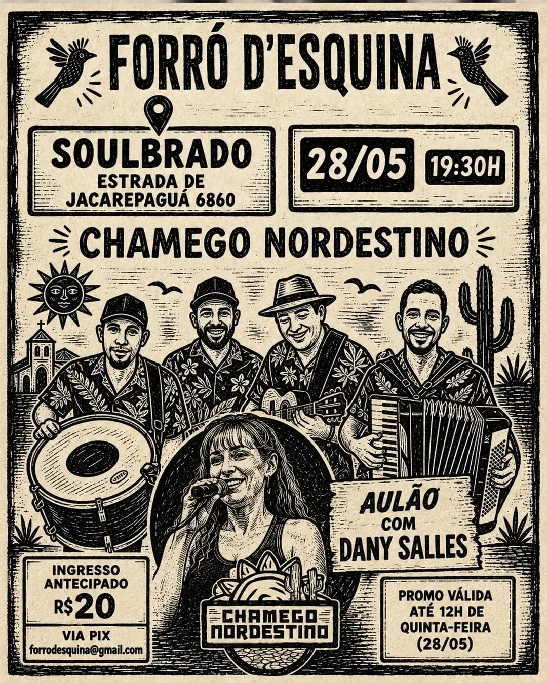 Flyer: Forró d'Esquina