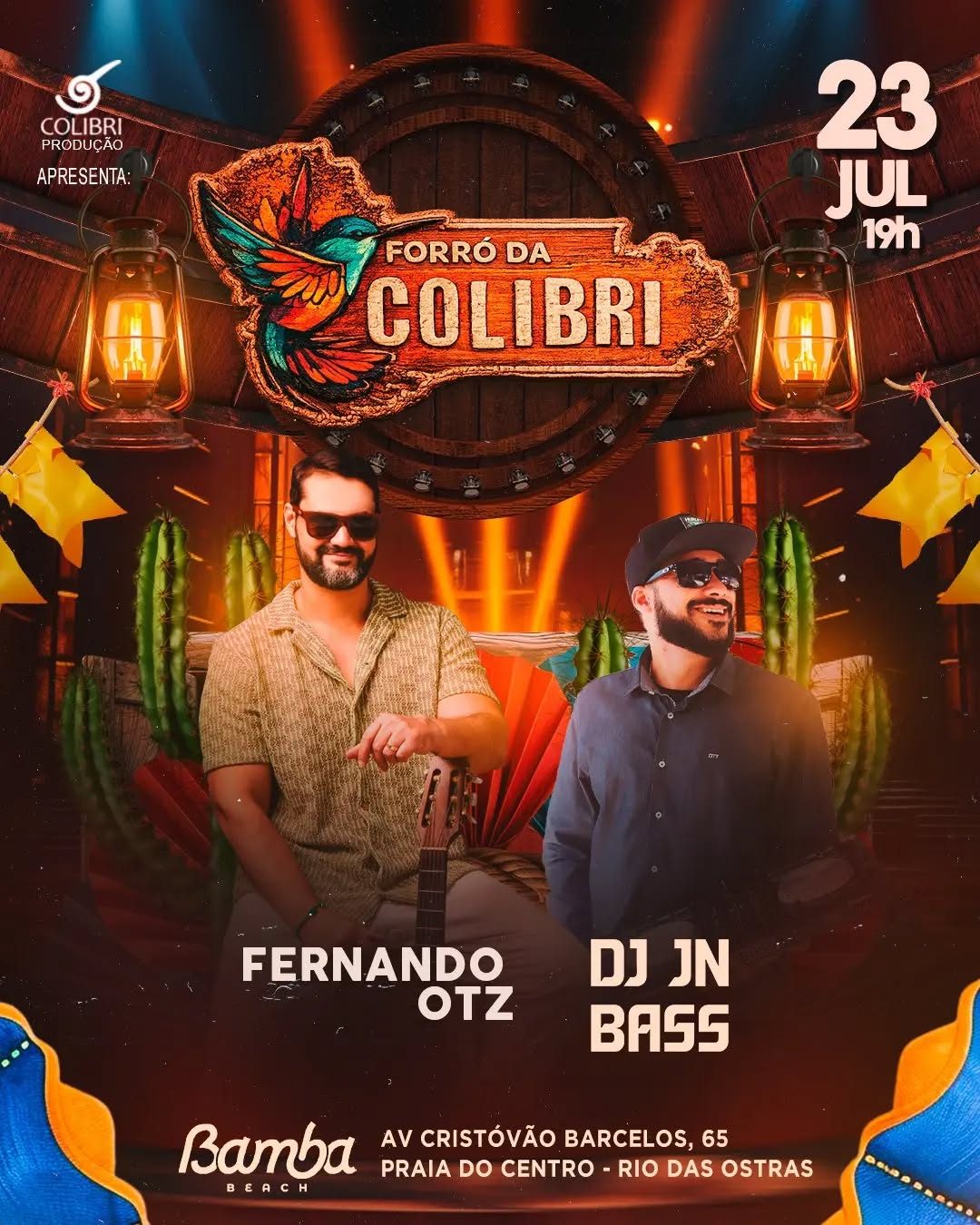 Flyer: Forró da Colibri