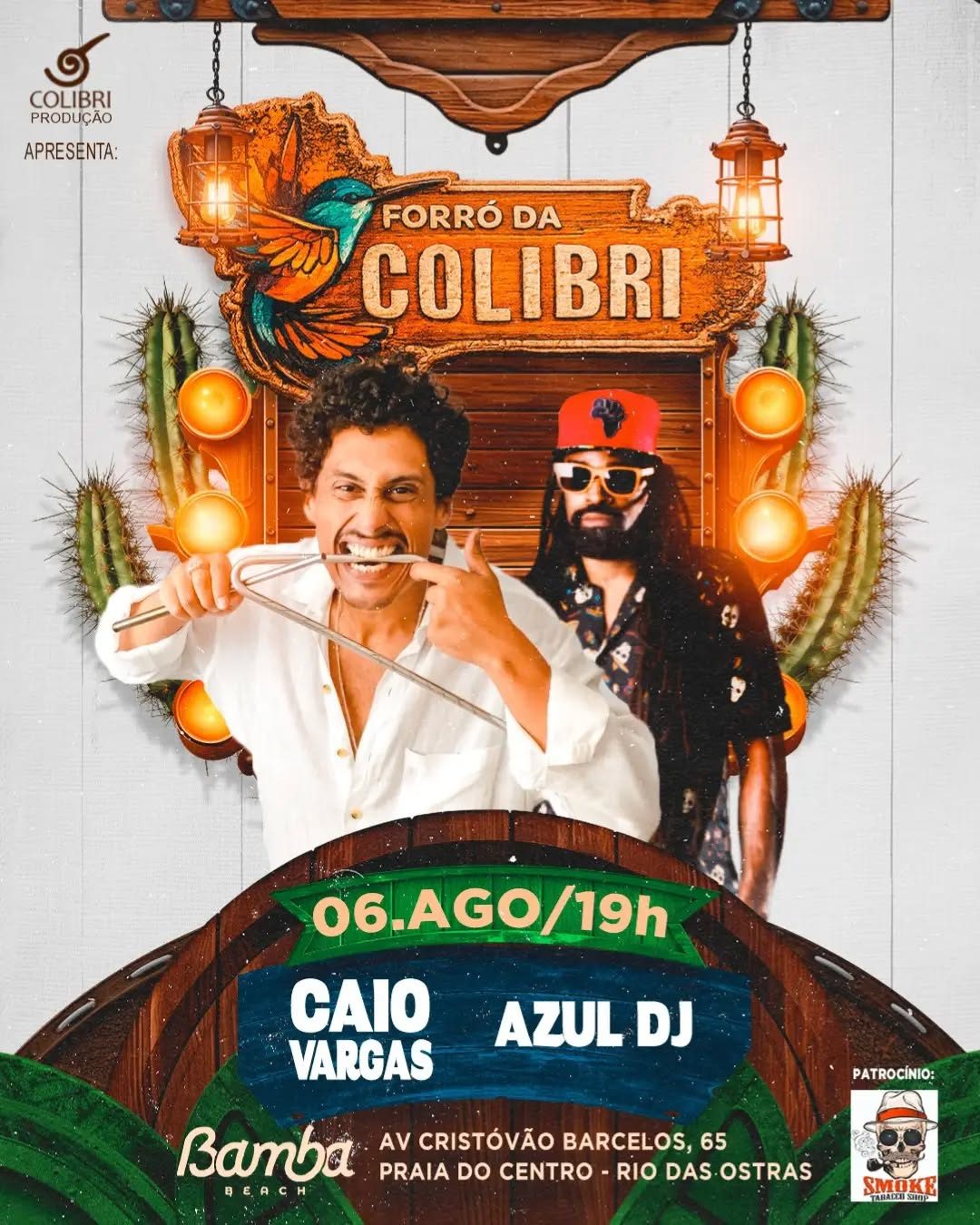 Flyer: Forró da Colibri