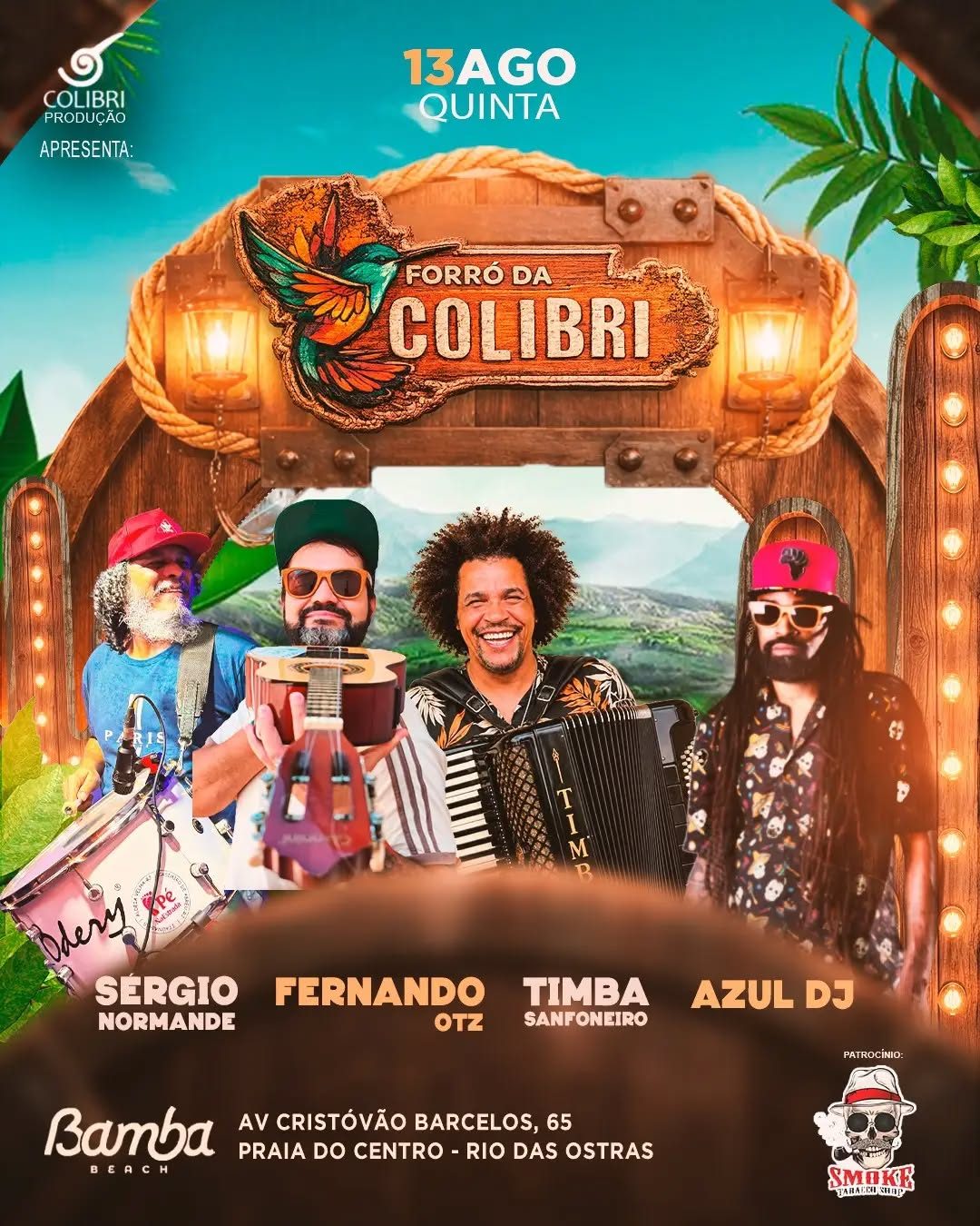 Flyer: Forró da Colibri