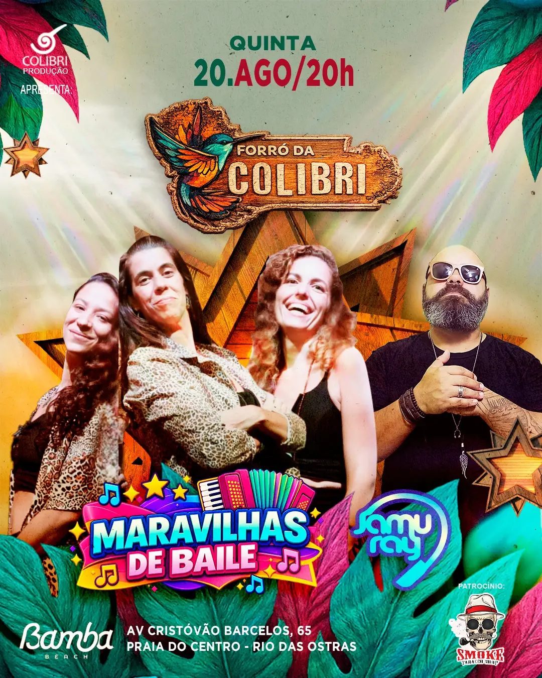 Flyer: Forró da Colibri