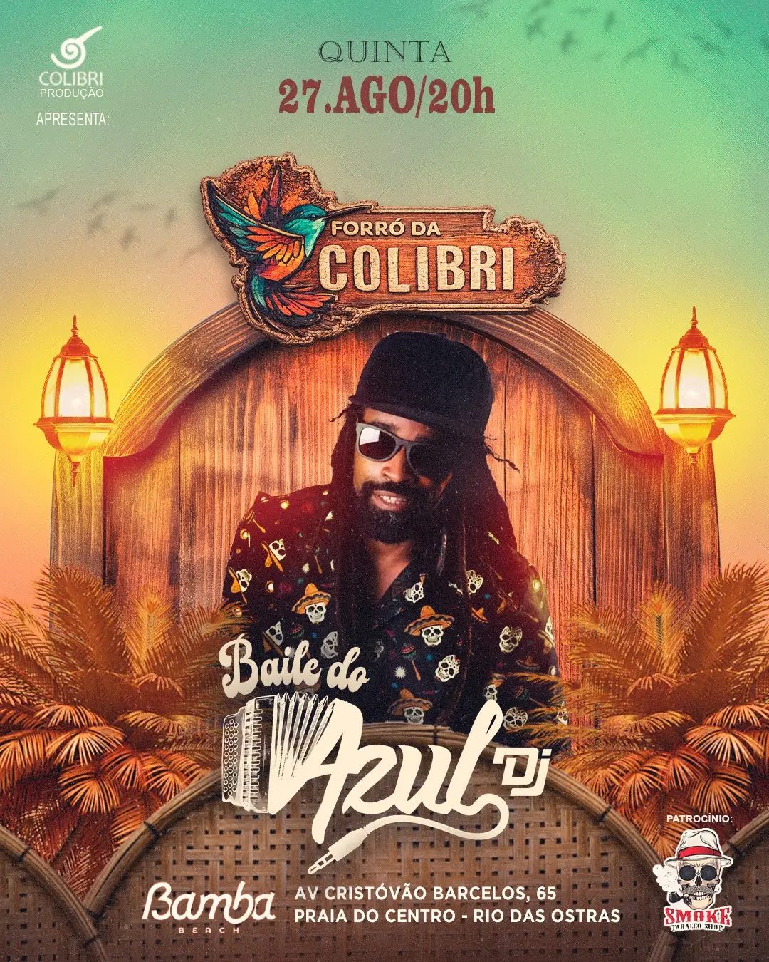 Flyer: Forró da Colibri