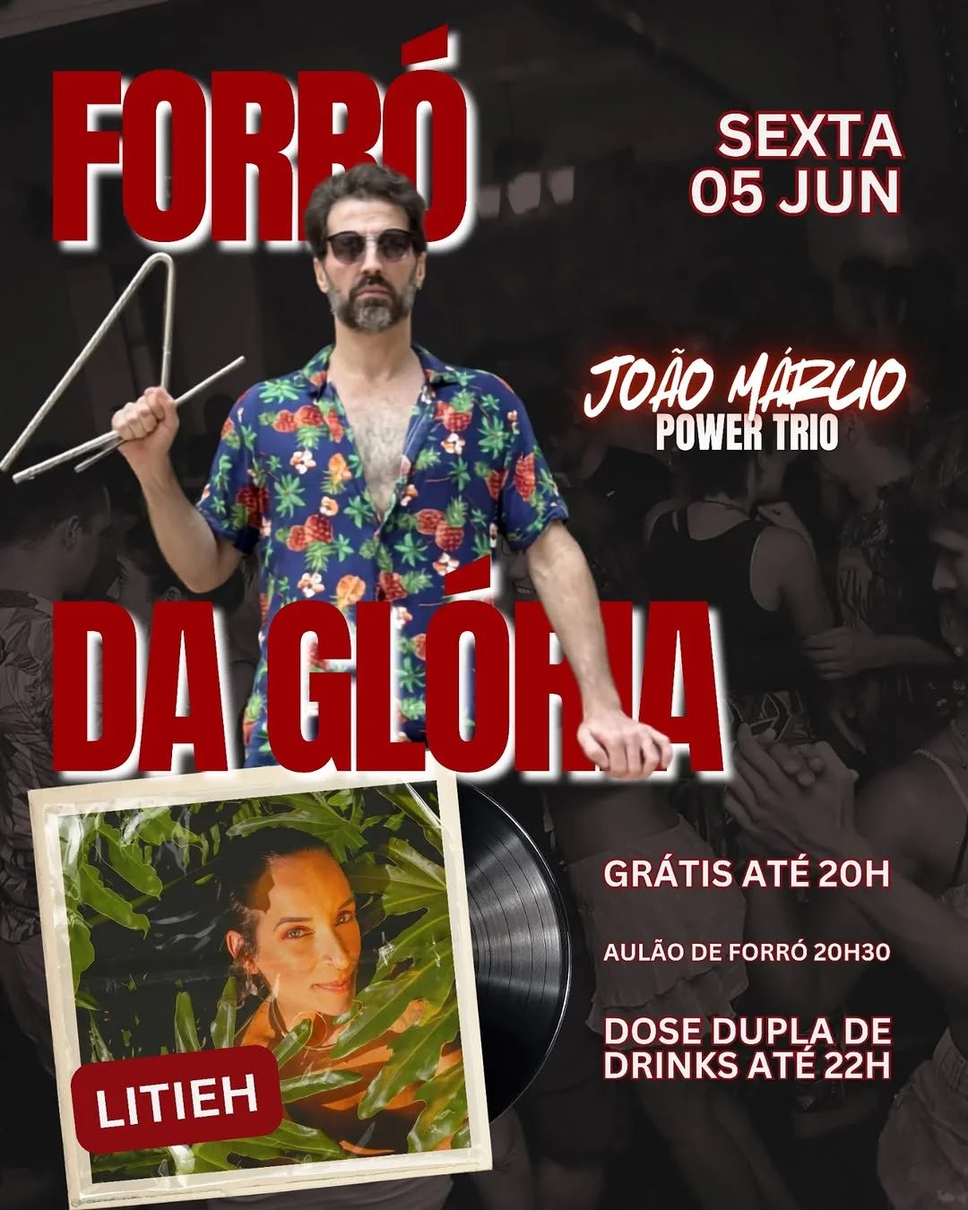 Flyer: Forró da Glória