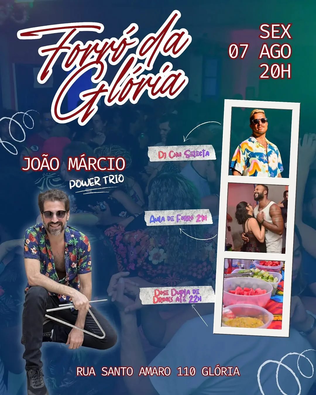 Flyer: Forró da Glória