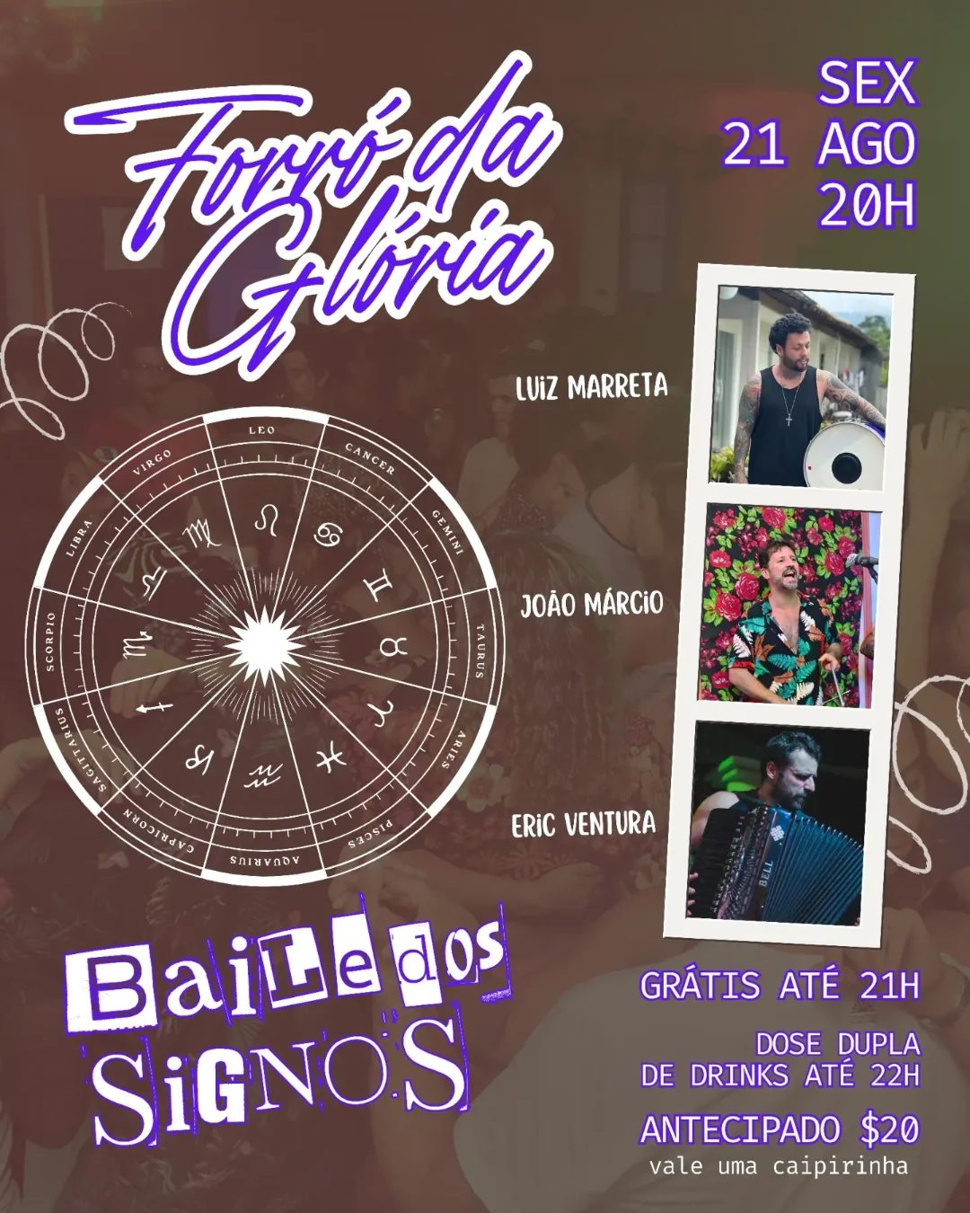 Flyer: Forró da Glória