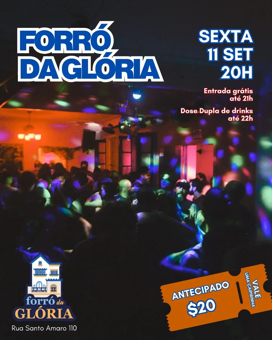 Flyer: Forró da Glória