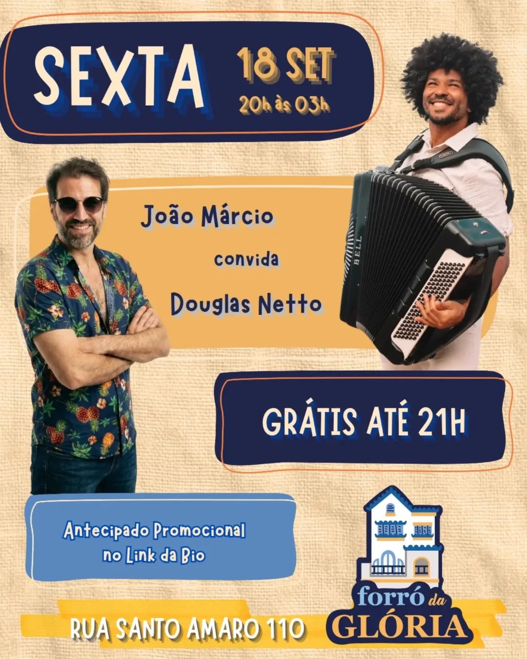 Flyer: Forró da Glória