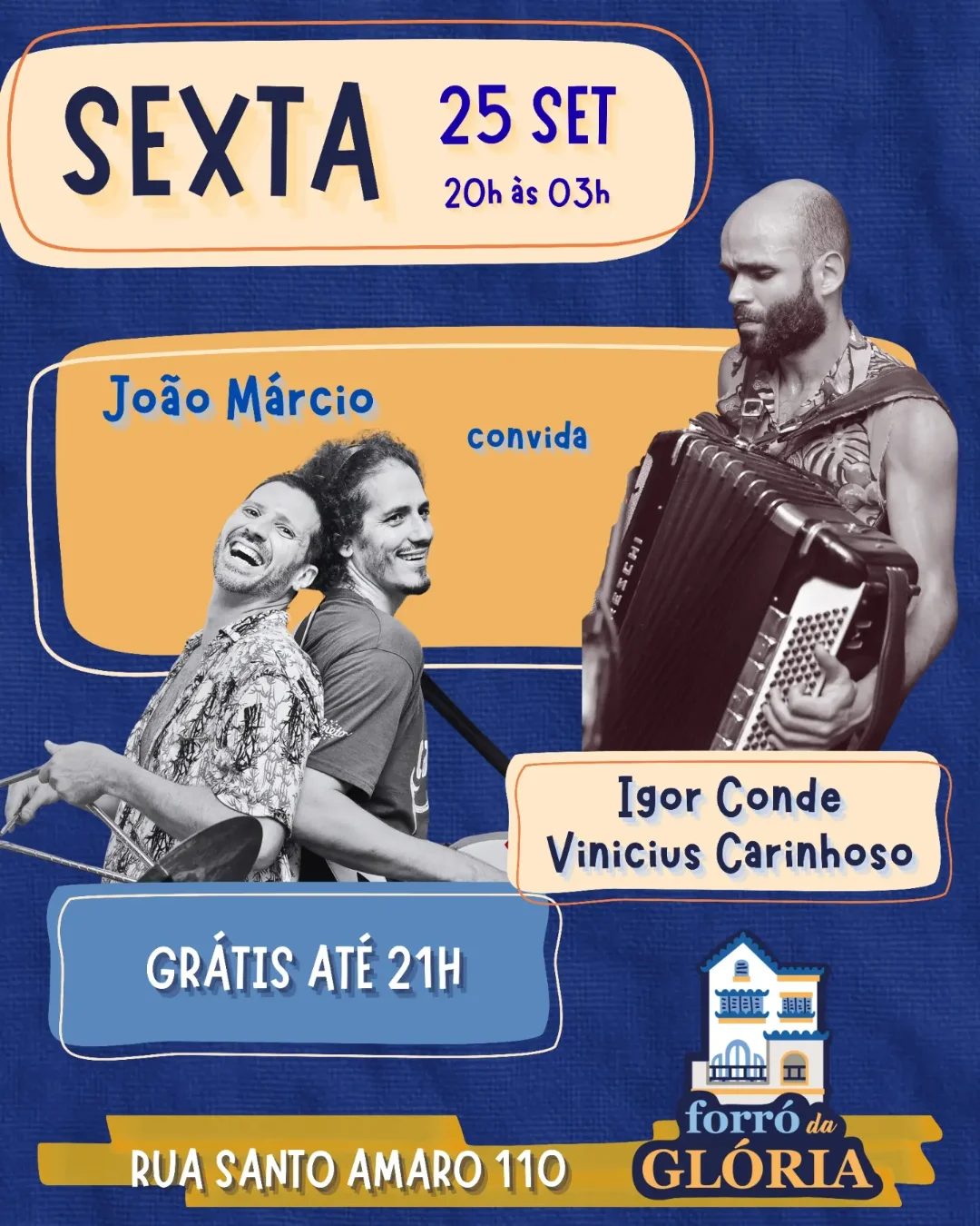 Flyer: Forró da Glória