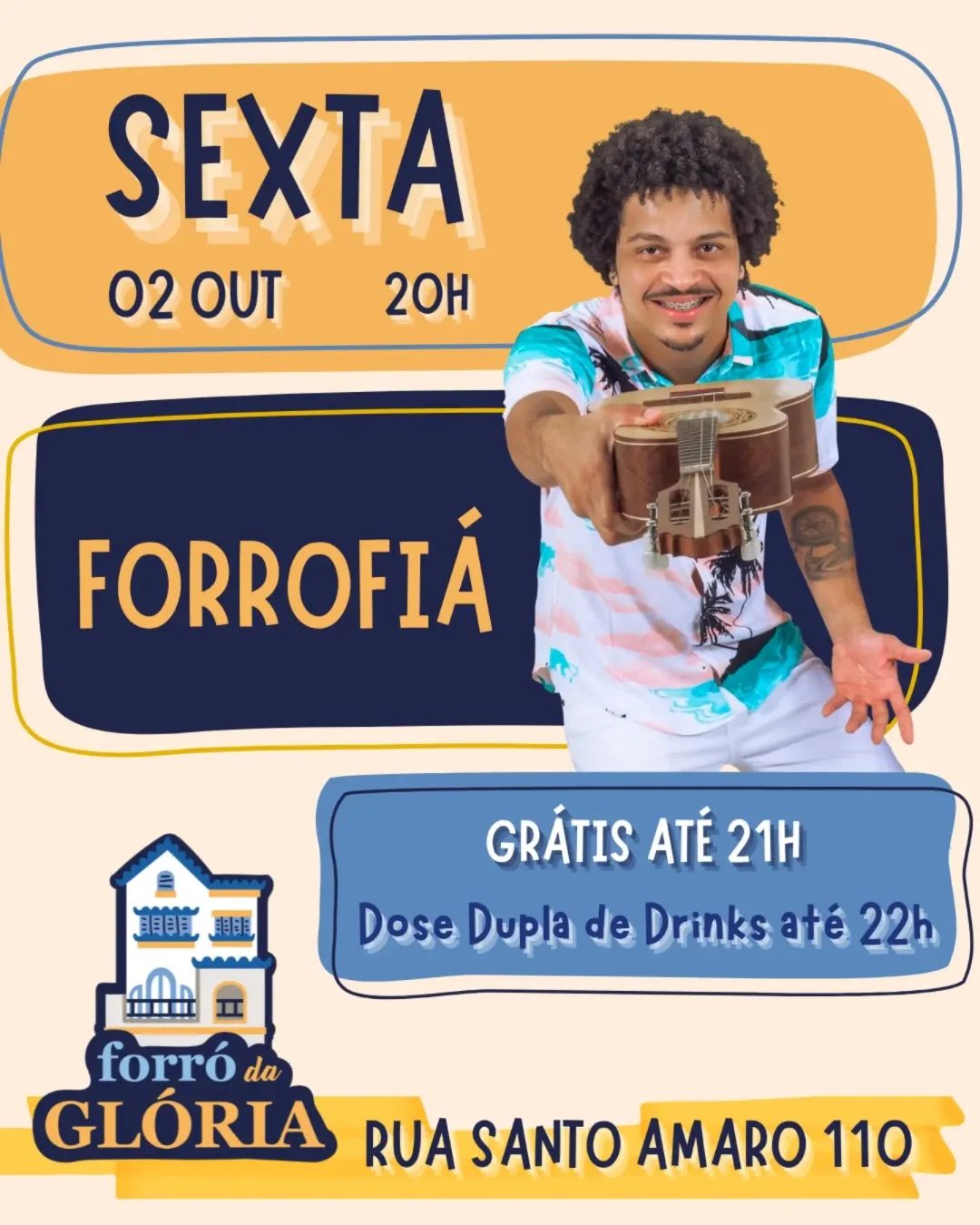 Flyer: Forró da Glória