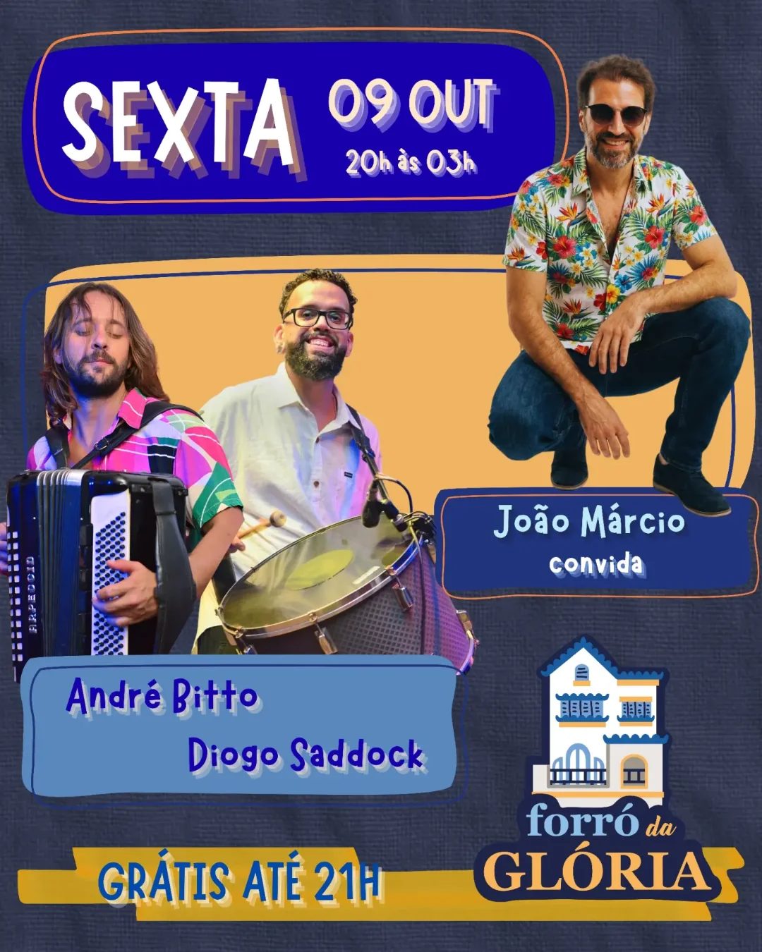 Flyer: Forró da Glória