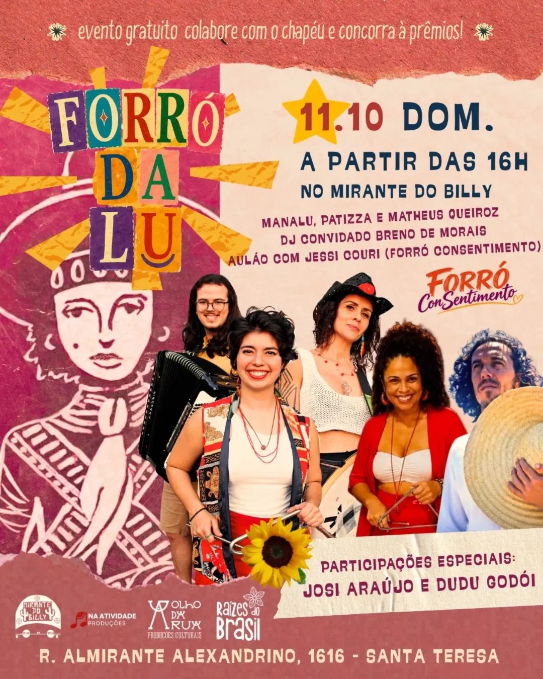 Flyer: Forró da Lu