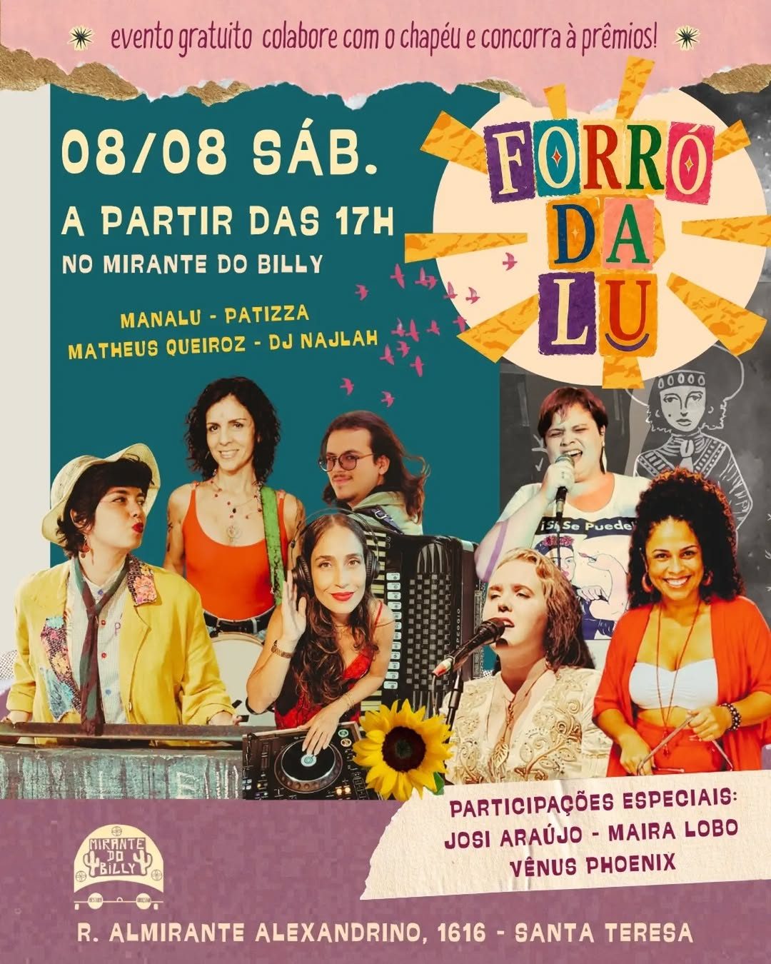 Flyer: Forró da Lu