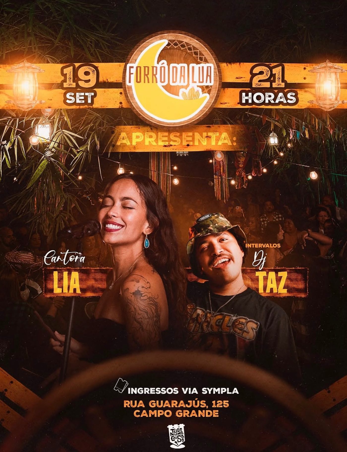 Flyer: Forró da Lua
