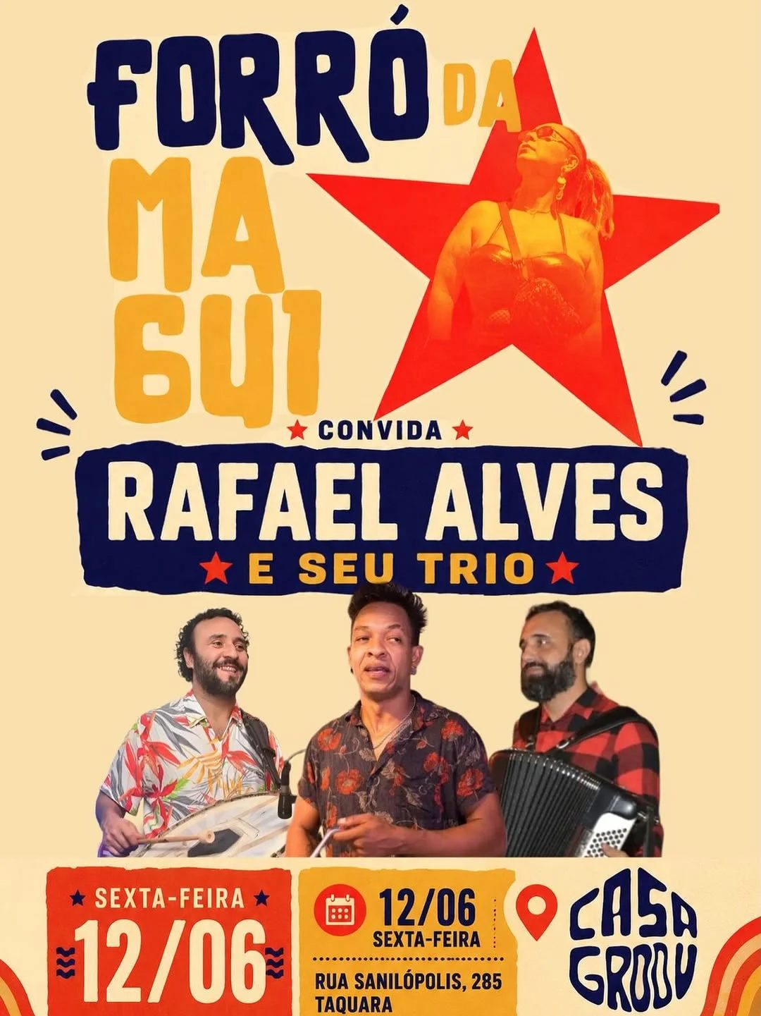 Flyer: Forró da Magui