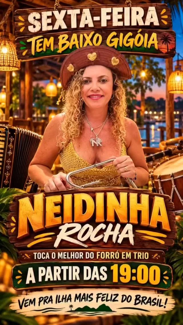 Flyer: Forró da Neidinha Rocha