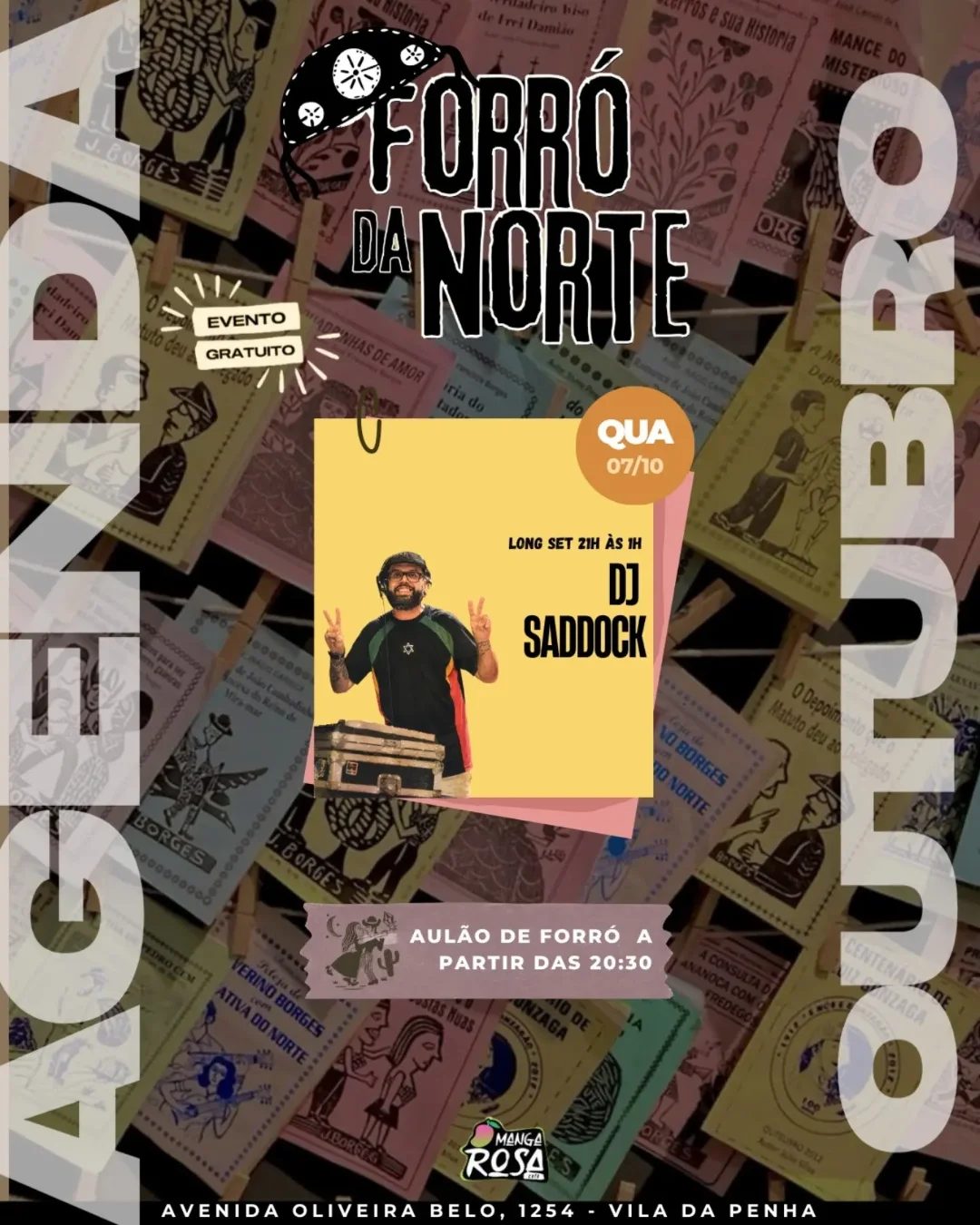 Flyer: Forró da Norte