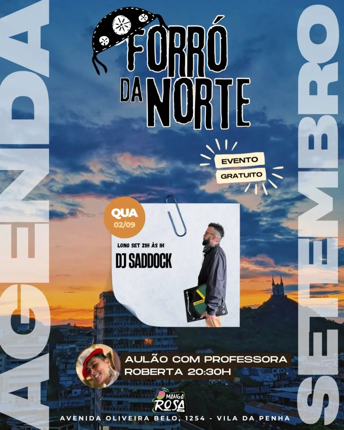 Flyer: Forró da Norte