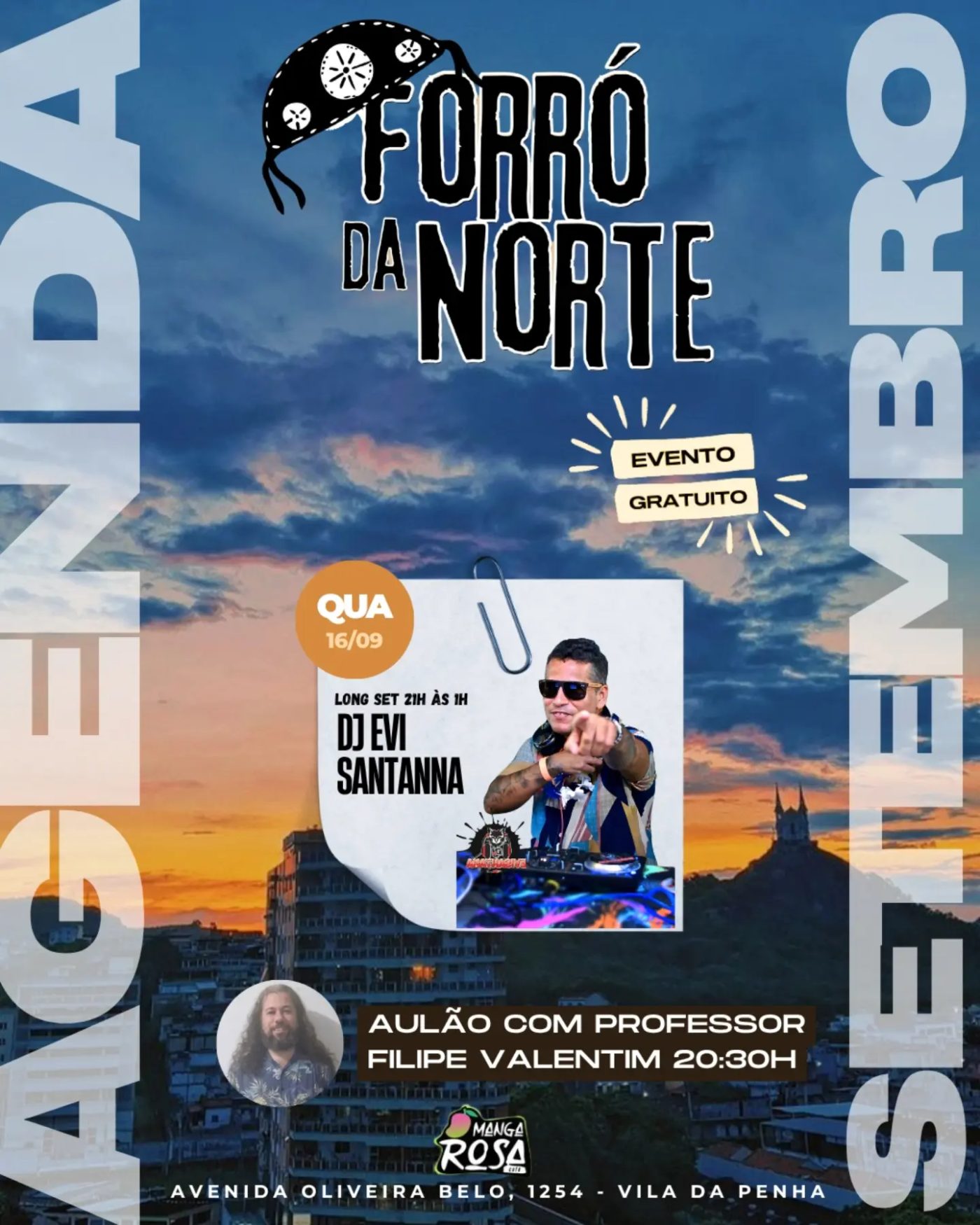 Flyer: Forró da Norte