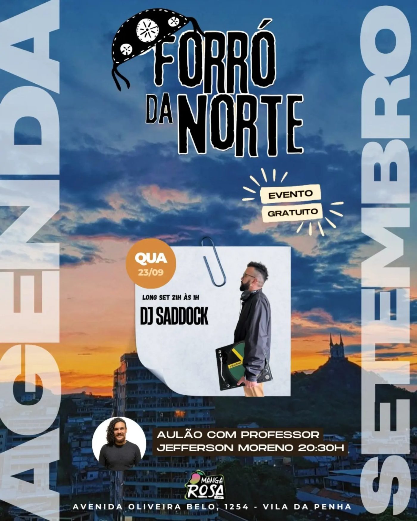 Flyer: Forró da Norte