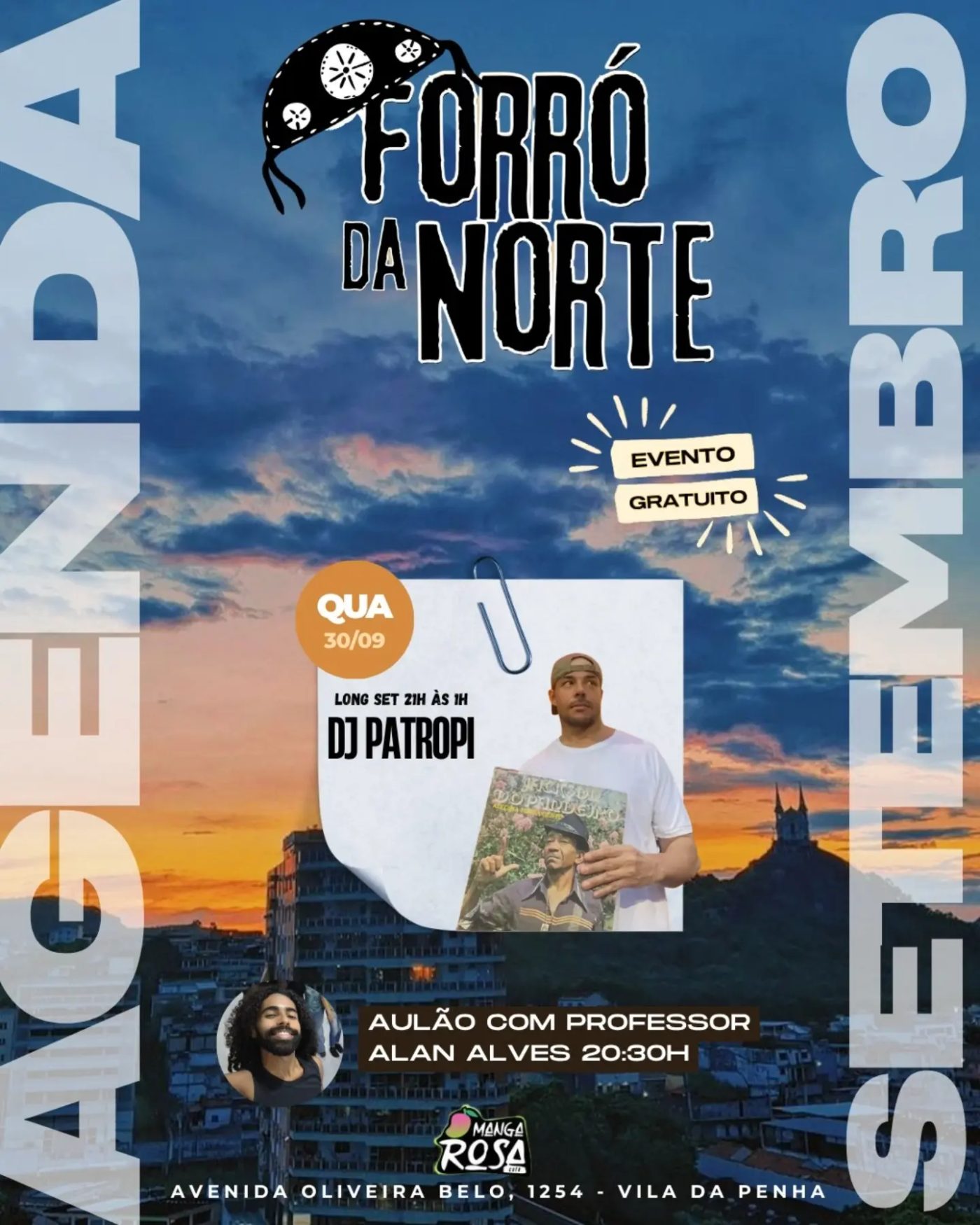 Flyer: Forró da Norte