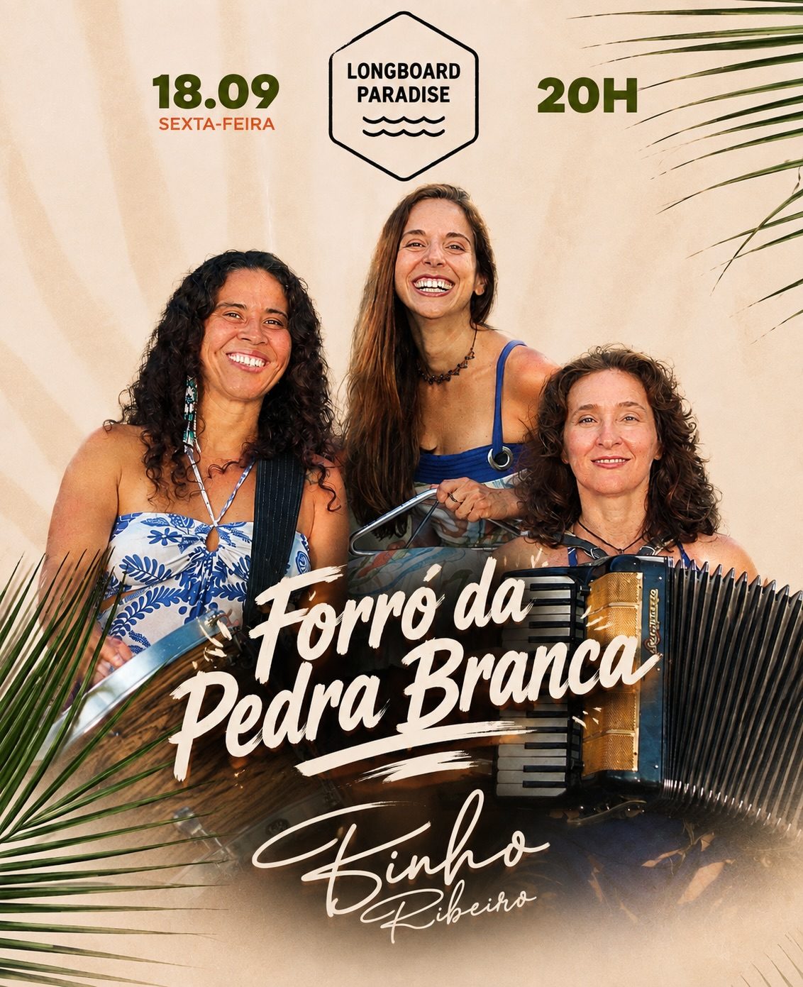 Flyer: Forró da Pedra Branca