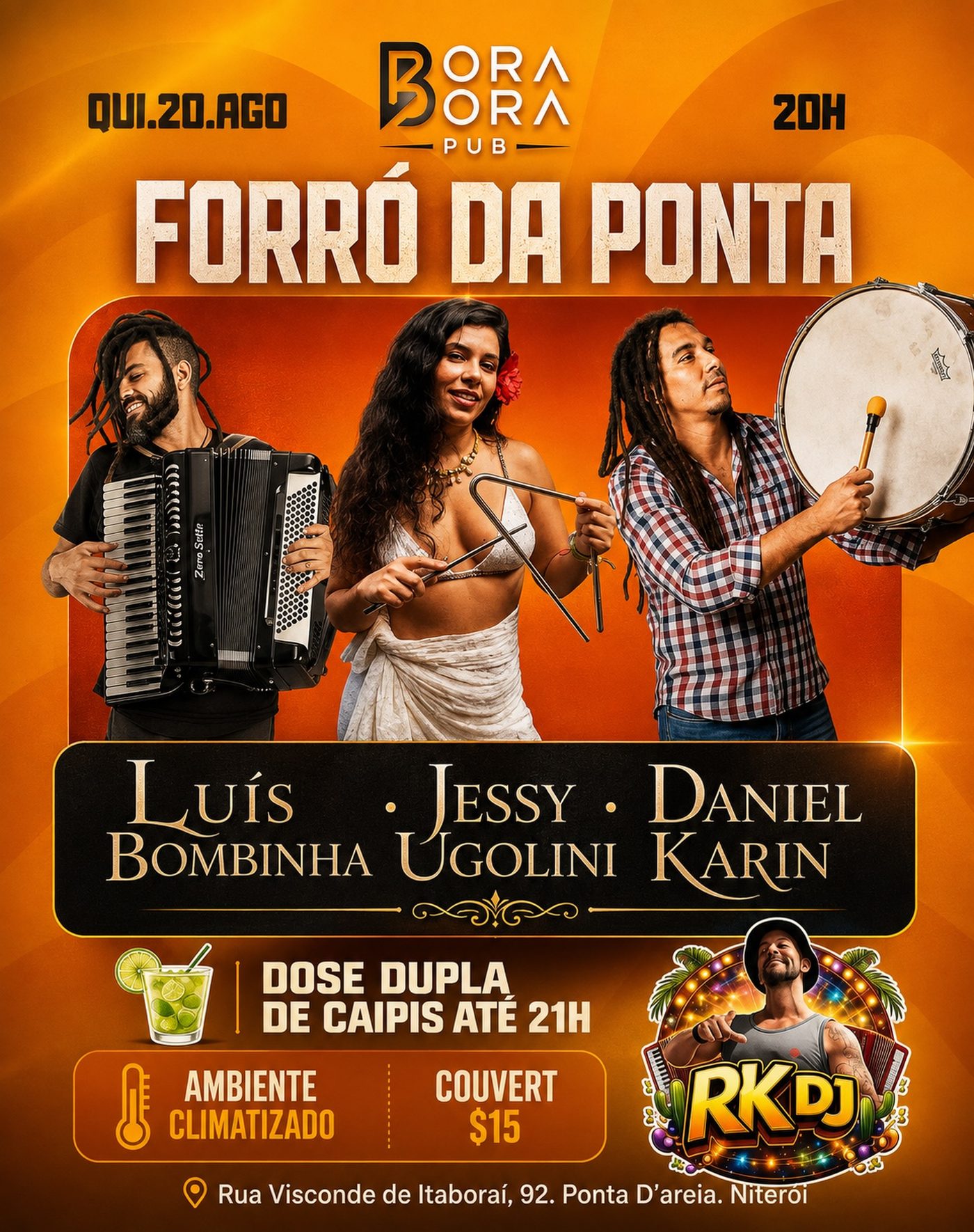 Flyer: Forró da Ponta