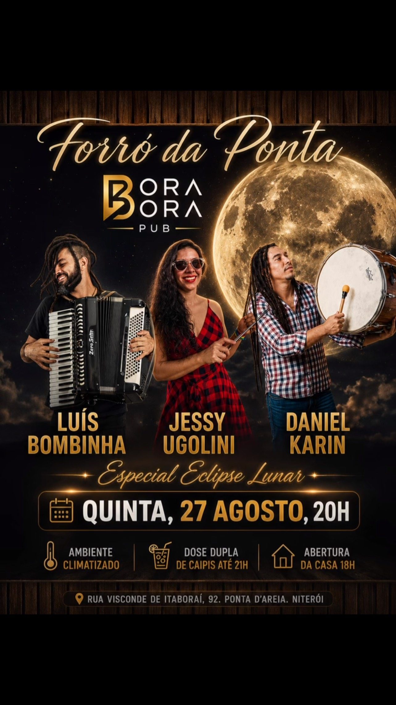 Flyer: Forró da Ponta