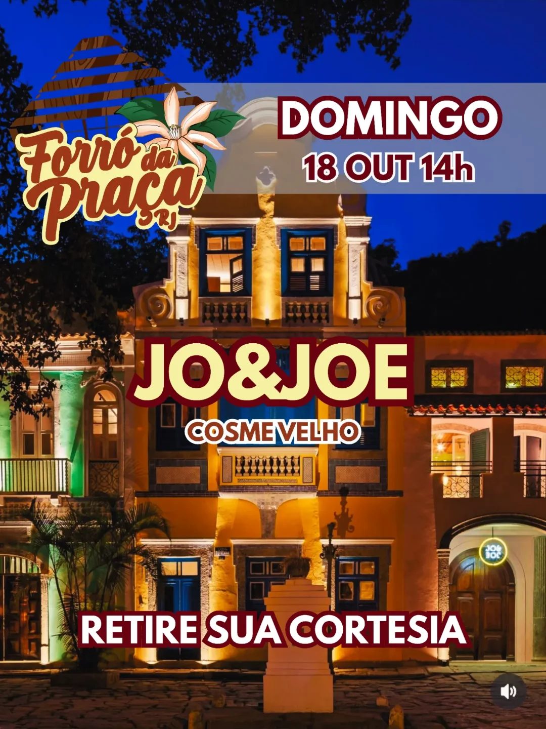 Flyer: Forró da Praça No Jo&Joe